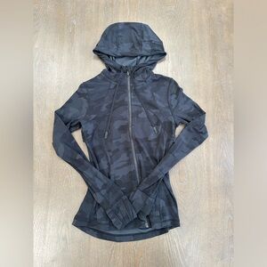 LULULEMON HOODIE DEFINE JACKET CAMO BLACK